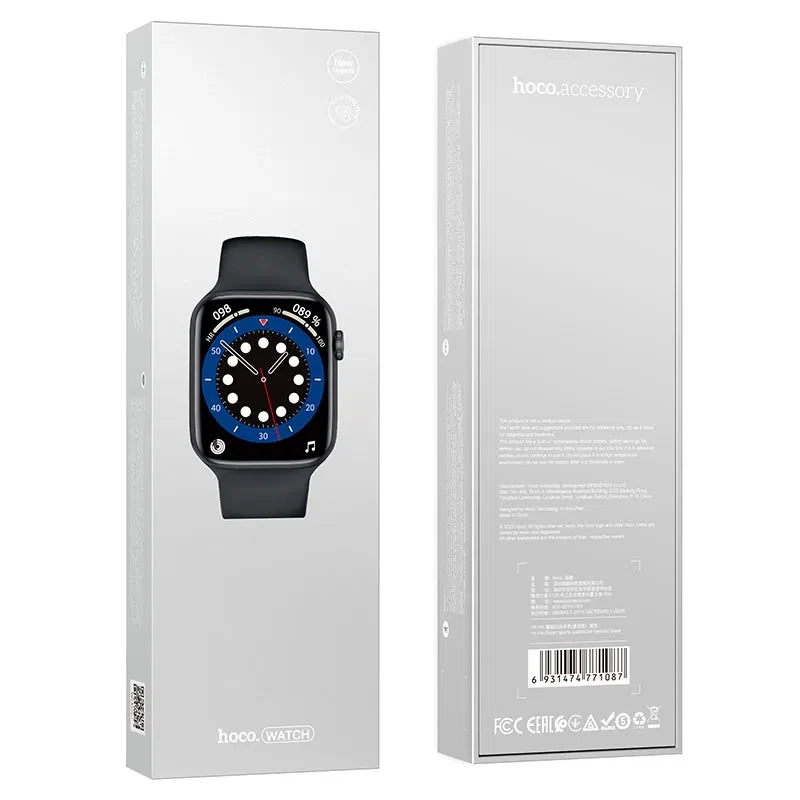 HOCO Y5 Pro Smart sports watch Black 3