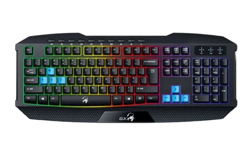Клавиатура Genius SCORPION K215, Проводное, Чёрный