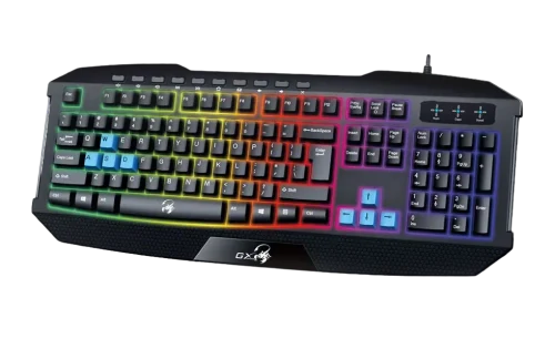 Клавиатура Genius SCORPION K215, Проводное, Чёрный