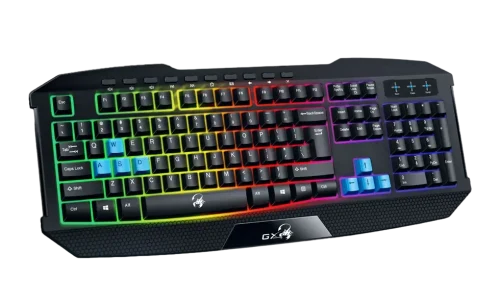 Клавиатура Genius SCORPION K215, Проводное, Чёрный