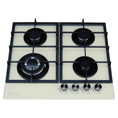 Встраиваемая поверхность газовая Tornado H59-4006B Eco IV, Beige