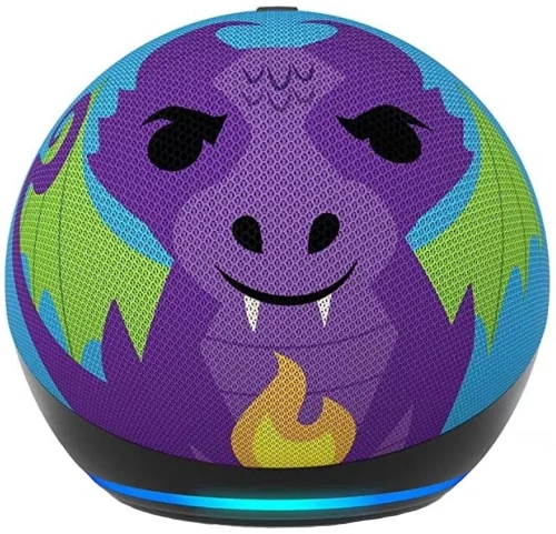 Умная колонка Amazon Echo Dot (5th Gen) Kids Dragon