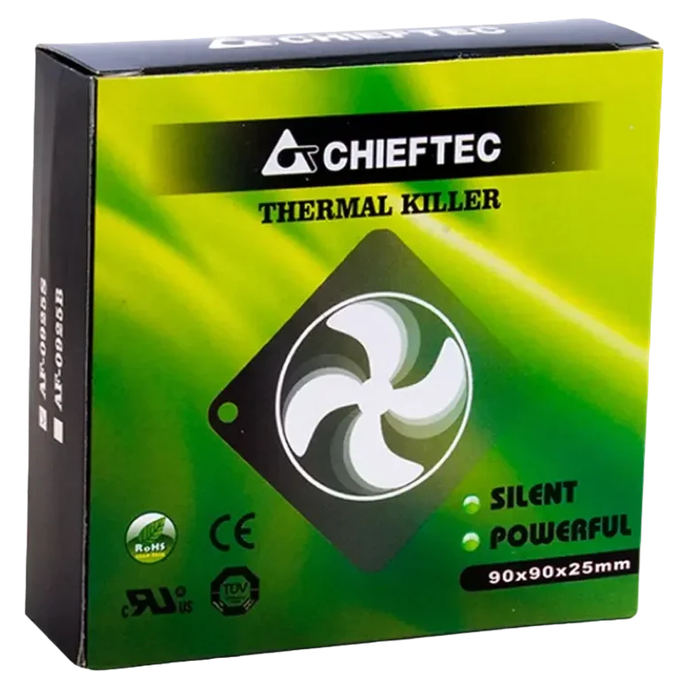 Ventilator PC Chieftec AF-0925S, 90 mm, Negru 5