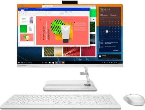 Sistem Desktop Lenovo IdeaCentre 3 24ITL6 White (i3-1115G4 8Gb 512Gb)
