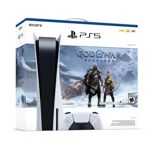Игровая консоль SONY PlayStation 5, Белый, "God of War Ragnarök"