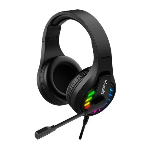 Căști gaming Bloody G230p, USB, Negru