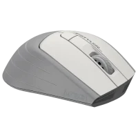 Mouse Wireless A4Tech FG30S, White/Gray 3