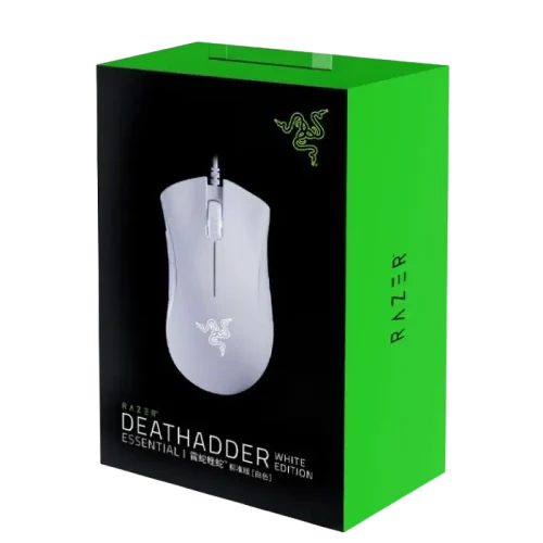 Gaming Mouse RAZER DeathAdder Essential, White
