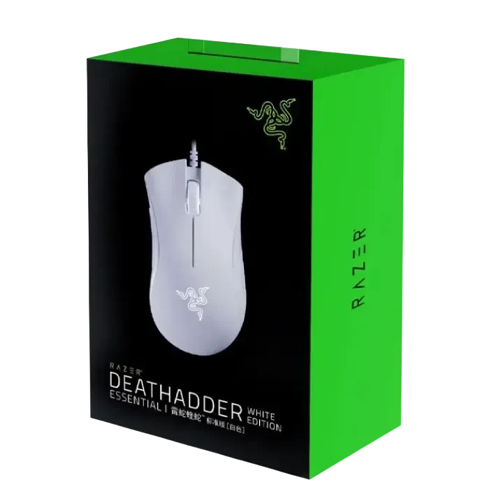 Gaming Mouse RAZER DeathAdder Essential, White 5