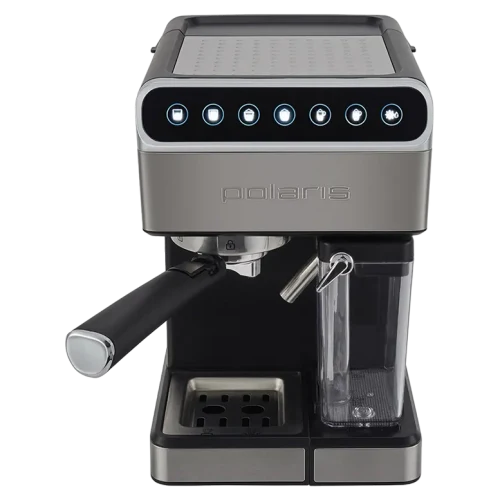 Электрокофеварка Polaris PCM 1535E Adore Cappuccino, Серебристый
