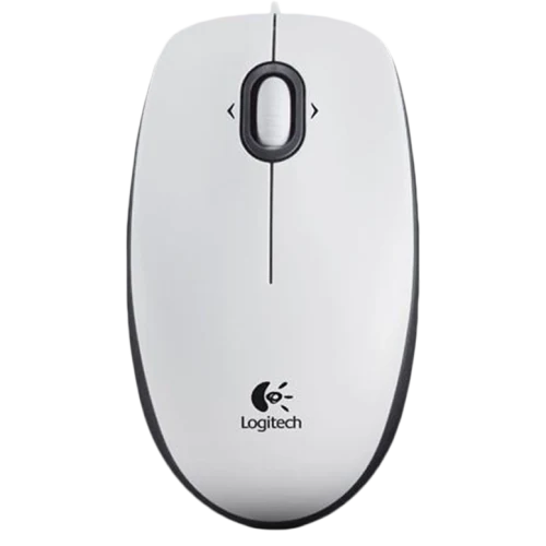 Мышь Logitech M100, White