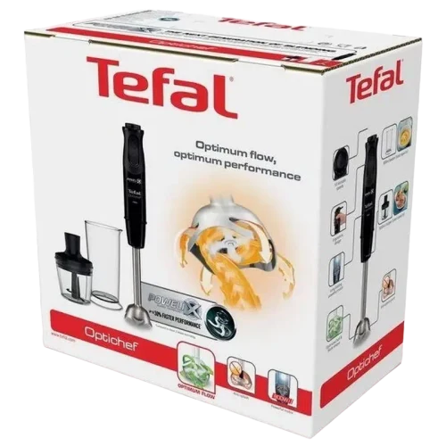 Погружной блендер Tefal OptiChef HB641838, Чёрный
