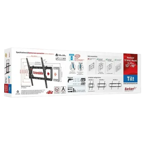 Suport pentru televizor BARKAN BM410T, Negru