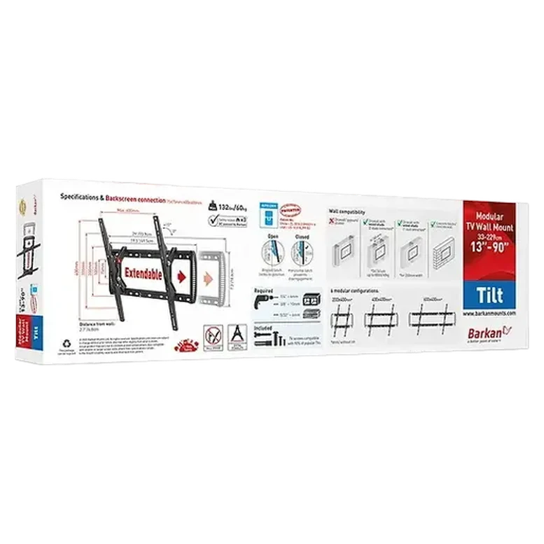 Кронштейн для телевизора BARKAN BM410T, Черный 4