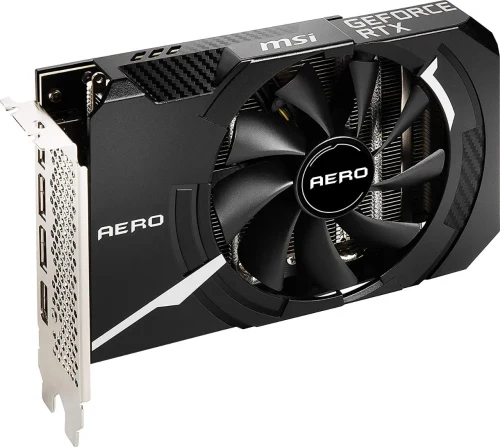 Видеокарта MSI GeForce RTX 3060 Aero ITX 12G OC GDDR6