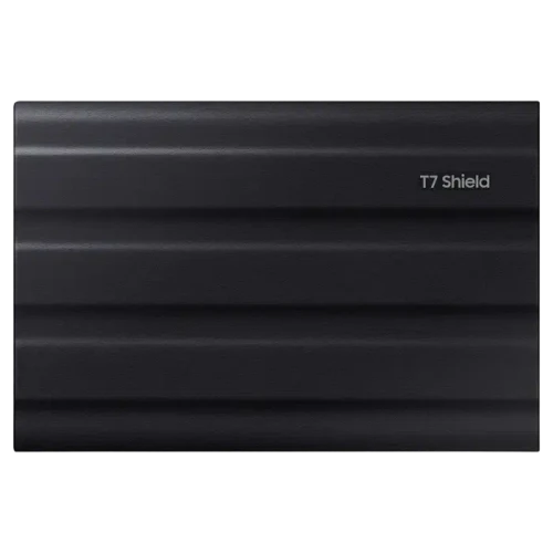 Внешний портативный SSD накопитель Samsung T7 Shield, 2 ТБ, Чёрный