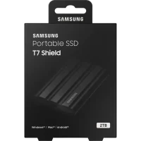 Внешний портативный SSD накопитель Samsung T7 Shield, 2 ТБ, Чёрный 9