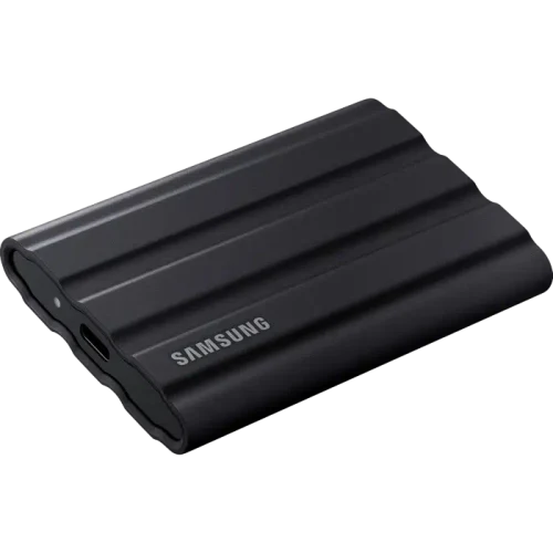 Внешний портативный SSD накопитель Samsung T7 Shield, 2 ТБ, Чёрный