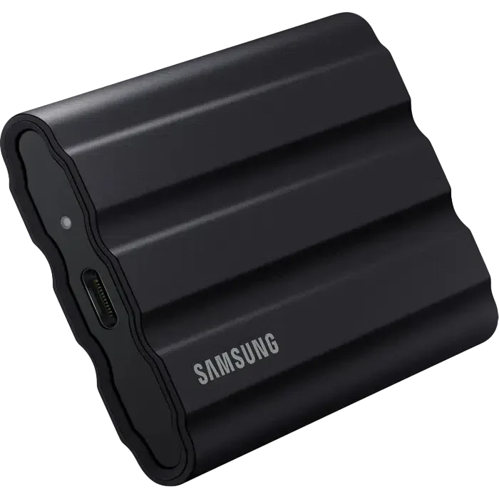 Внешний портативный SSD накопитель Samsung T7 Shield, 2 ТБ, Чёрный 3