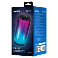 Портативная колонка SVEN PS-260, Чёрный 8