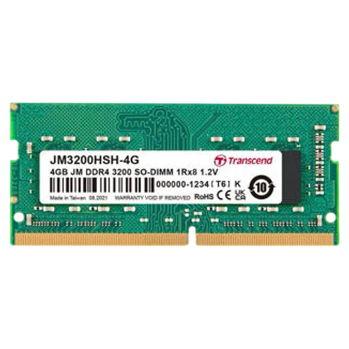 Оперативная память Transcend JetRam PC25600S, 4 ГБ, Green