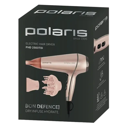 Фен Polaris PHD 2503TDi, Pink