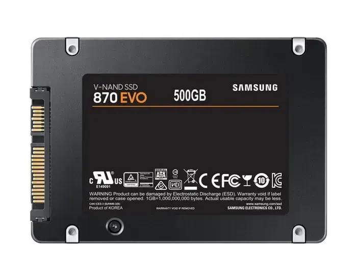 Unitate SSD Samsung 870 EVO MZ-77E500, 500GB, MZ-77E500B/EU 4