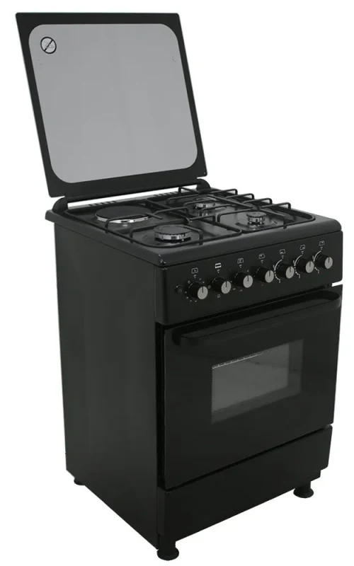 Комбинированная плита EFES GC-GE6060i/3+1/BL, Черный