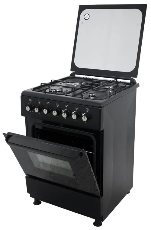 Комбинированная плита EFES GC-GE6060i/3+1/BL, Черный