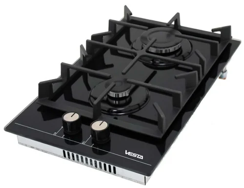 Газовая панель Vesta BHF3060ICG/BL, Black