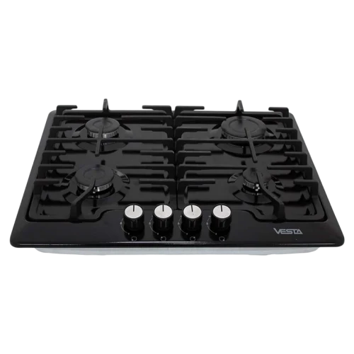 Газовая панель Vesta BHF6060ICE/BL, Black
