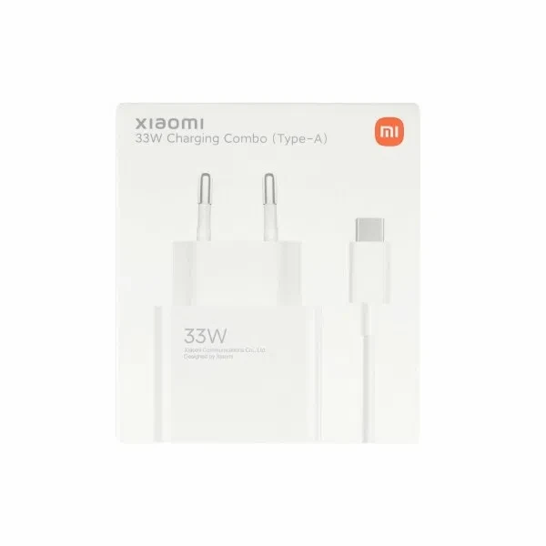 Xiaomi 33W Charging Combo (Type-A) + Cablu Type-C 2