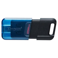 USB Flash Drive Kingston DataTraveler 80M, 256GB, Black/Blue