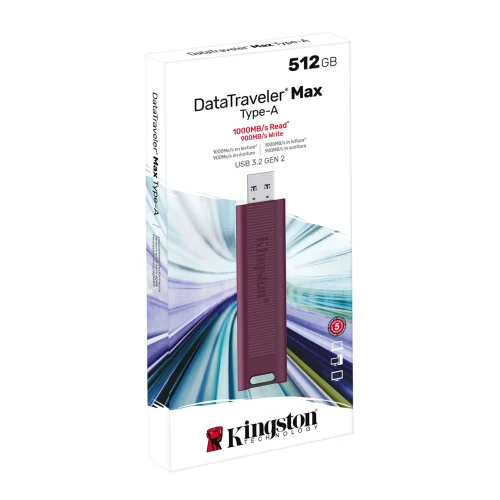 Флеш-накопитель USB Kingston DataTraveler Max / USB3.2 /512GB / Red
