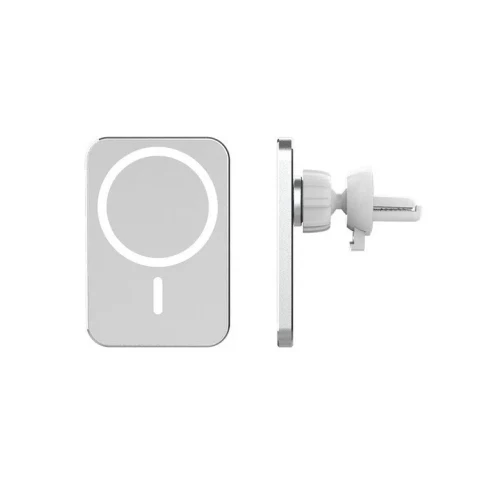 Car Magnetic wireless charger White