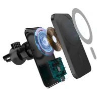 Car Magnetic wireless charger Black 2