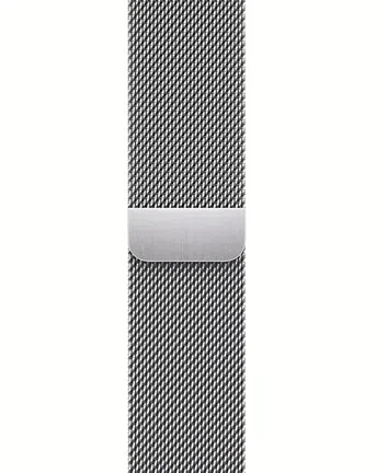 Strap for Apple Watch metal magnetic 42-49 mm Silver