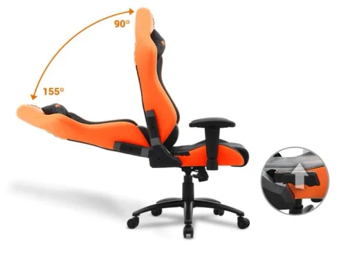 Геймерское кресло Cougar Explore Racing Black/Orange