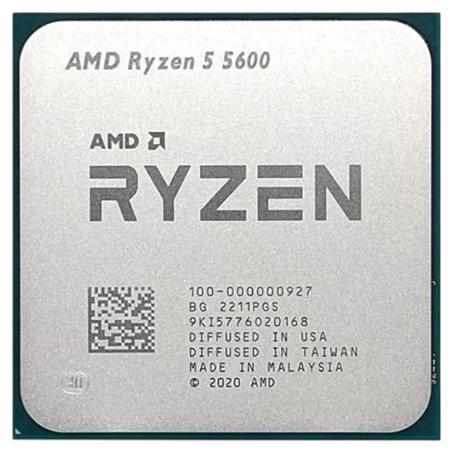 Процессор AMD Ryzen 5 5600 Tray, Silver