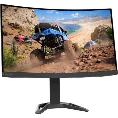 27" Игровой монитор Lenovo G27qc-30, VA 2560x1440 WQHD, Чёрный