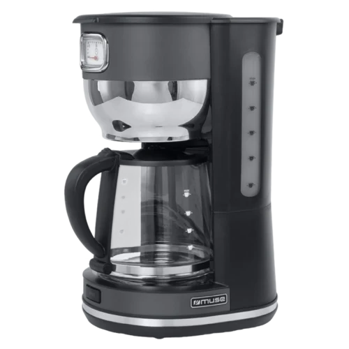 Cafetiera electrica Muse MS-220 DG, Negru