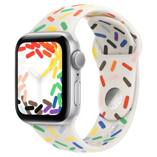 Apple Watch SE 2 40mm Aluminum Case with Midnight Sport Band, MNJT3 GPS, Midnight