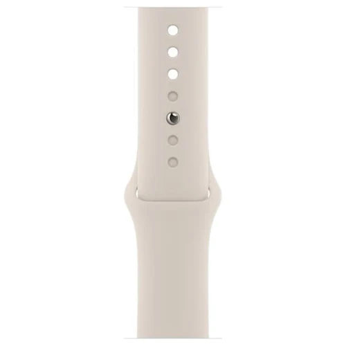 Apple Watch SE 2 (2022) 44mm Aluminum Case with Starlight Sport Band, GPS, Starlight