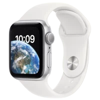 Apple Watch SE MNTP3 40mm Slv/Almn Case White Sport Band GPS+LTE 2