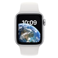 Apple Watch SE MNTP3 40mm Slv/Almn Case White Sport Band GPS+LTE