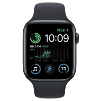 Умные часы Apple Watch SE MNU03/MNTY3/MNPY3 44mm Midnight Almn Case Midnight Sport Band GPS+LTE