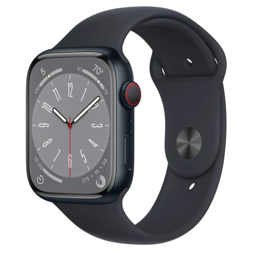 Apple Watch 8 MNVL3 45mm Midnight Almn Case Midnight Sport Band M/L GPS+LTE