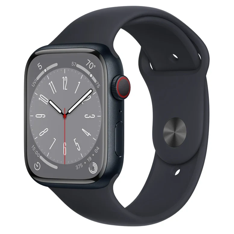 Apple Watch 8 MNVL3 45mm Midnight Almn Case Midnight Sport Band M/L GPS+LTE 2