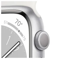 Apple Watch 8 MP4E3 41mm Slv/Almn Case White Sport Band GPS+LTE 3