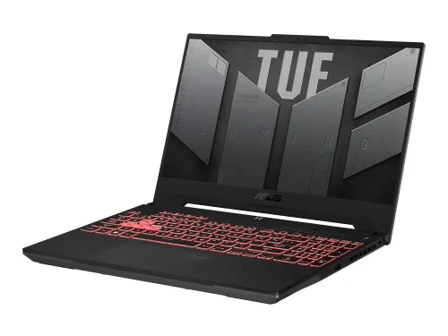 Laptop Gaming 15,6" ASUS TUF Gaming A15 FA507NU, Mecha Gray, AMD Ryzen 7 7735HS, 16GB/512GB, Fără SO